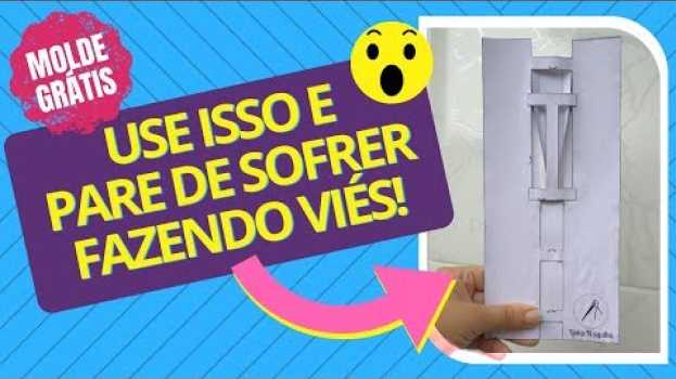 Video Como fazer viés (Aparelho caseiro /MOLDE GRÁTIS) in English
