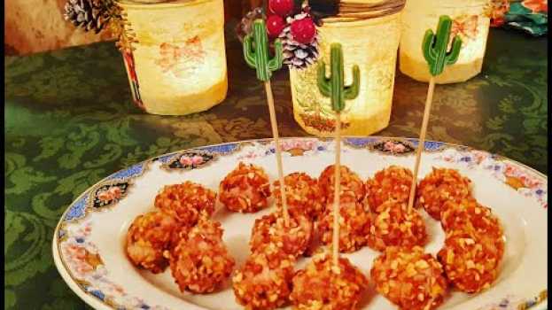 Video BOLITAS DE FOIE DE PATO CON CROCANTE DE ALMENDRA   türkçe