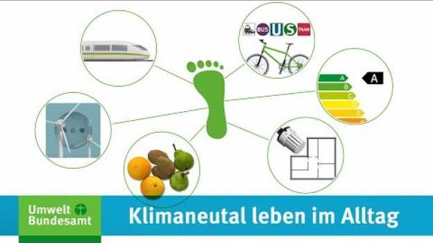 Video UBA-Erklärfilm: Klimaneutral leben im Alltag su italiano