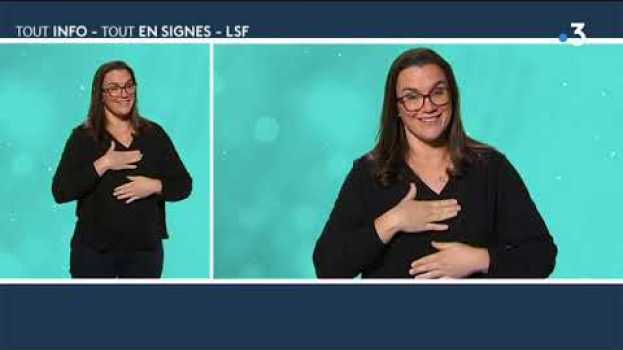 Видео LSF : les mots de Noël et des Fêtes avec "Tout Info, Tout en Signes" на русском