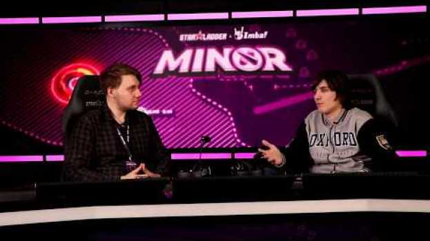 Video Интервью с Illidan после четвертьфинала SL Dota 2 Minor po polsku