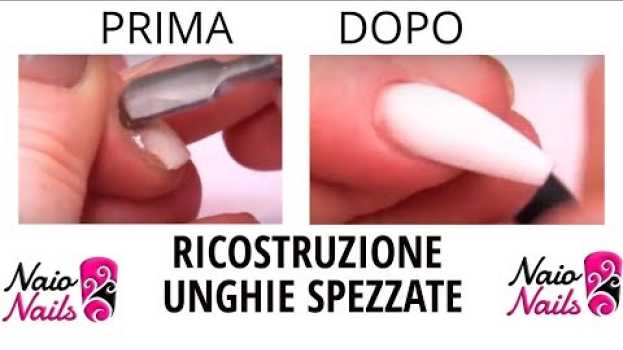 Видео Come Riparare un'Unghia Acrilica che si è Spezzata - Tutorial Unghie на русском
