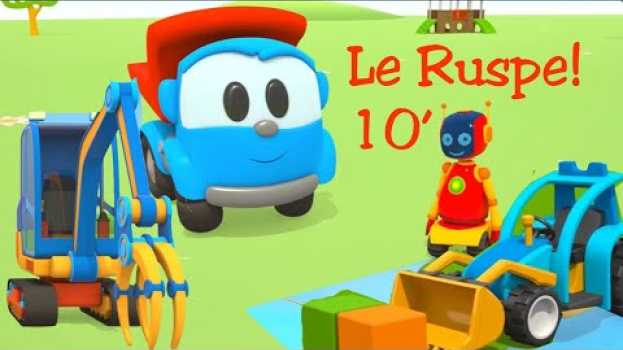 Видео I mezzi di Lavoro - Le Ruspe / Compilation per bambini на русском