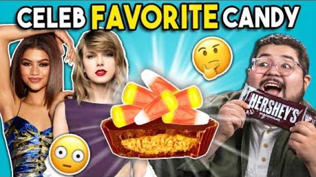Video Trying Celebrity Favorite Candy | People vs. Food en español