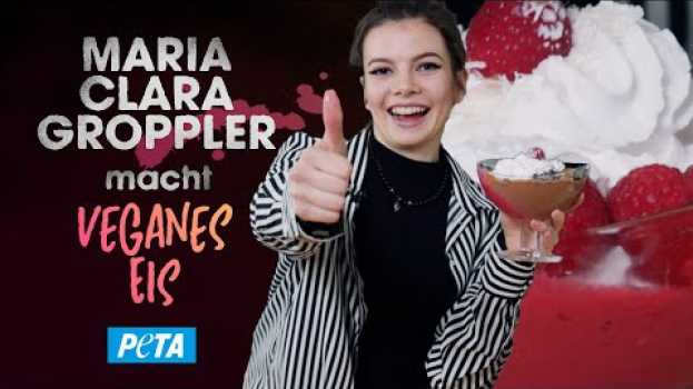 Video Ist das Eis VEGAN? Maria Clara Groppler zeigt ihr Rezept für leckeres veganes Eis in English