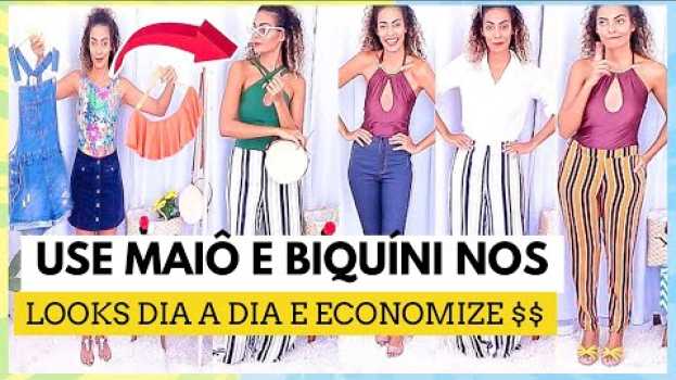 Video COMO SE VESTIR BEM NO DIA A DIA COM MODA PRAIA 2019! Multiplicando guarda roupa @FalaDantas po polsku