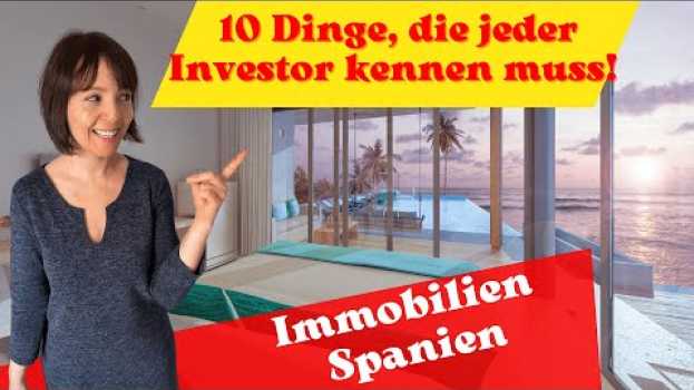 Video 10 Dinge, die jeder Immobilieninvestor in Spanien wissen muss!   türkçe