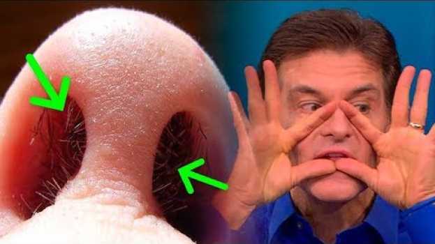 Video Pare de Arrancar os Pelos do Nariz! Aqui está Porque... su italiano