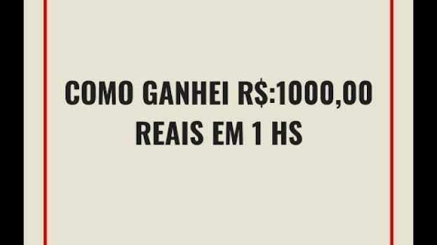 Video Como Ganhar Muito Dinheiro Investindo só R$100,00   türkçe