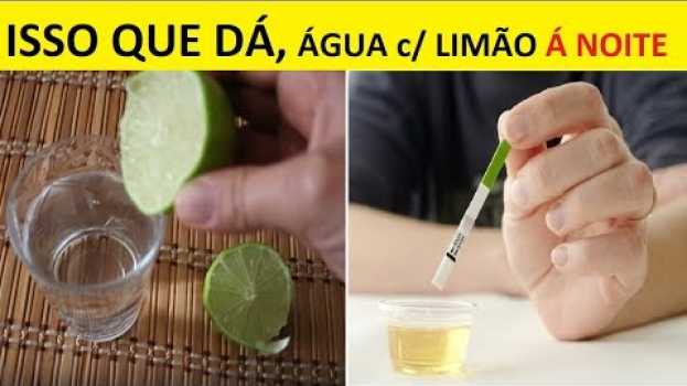 Video Beba Água Morna com Limão no Jantar, Você Não Vai Acreditar nos Benefícios en español