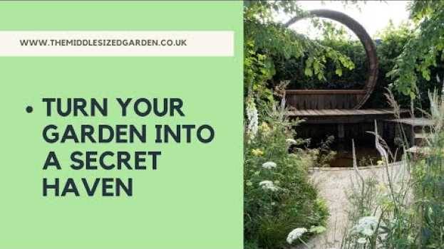 Video Garden privacy - how to make your garden feel more private en español
