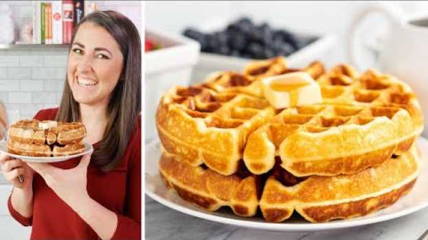 Video How to Make Perfect Homemade Waffles su italiano