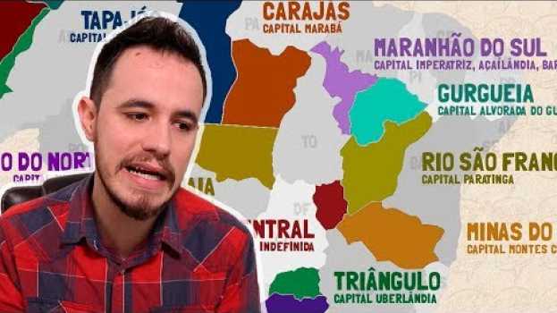 Видео Os 48 ESTADOS que o BRASIL NÃO TEM (AINDA) на русском