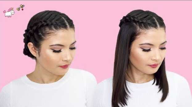 Video Peinados Con Trenzas Para Cabello Corto 👧 Faciles y Rapidos 🦄 Bessy Dressy en français