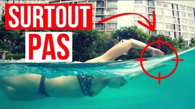 Video ⚠️ Ne nage SURTOUT PAS le crawl en rattrapé ⚠️ | Technique Bras Crawl   türkçe