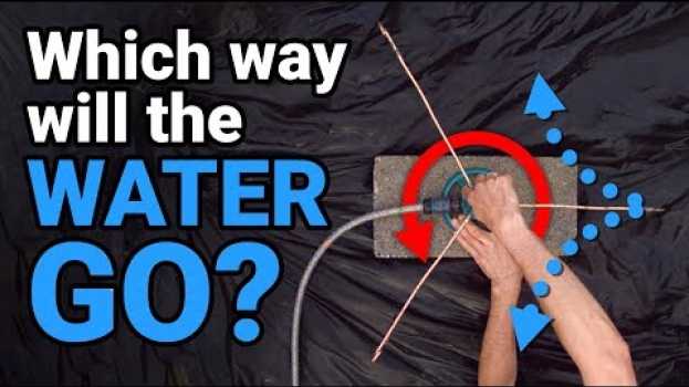 Video Which Way Will the Water Go? (ft. Steve Mould)- Smarter Every Day 226 em português
