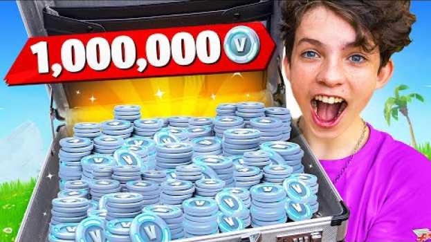 Video I Surprised My Little Brother with One MILLION VBucks! su italiano