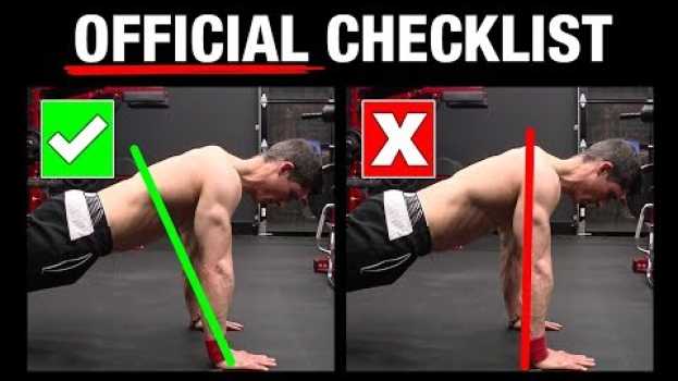 Video The Official Push-Up Checklist (AVOID MISTAKES!) po polsku