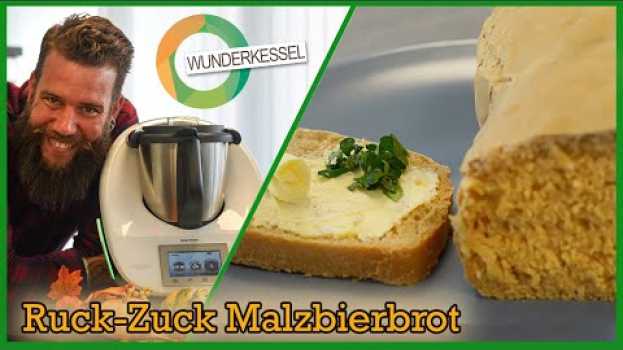 Video Das einfachste Malzbierbrot der Welt - Thermomix Rezepte aus dem Wunderkessel en español