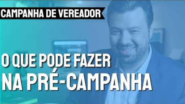 Видео O que um candidato a vereador pode fazer agora? на русском