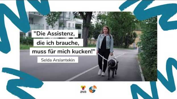 Видео Meine Assistenz muss meine Augen ersetzen! 👩‍🦯 | Selda spricht über Assistenz | ava und INIOS на русском