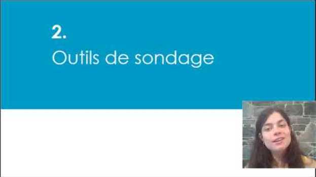 Видео Outils de sondage - Outils numériques pour une pratique pédagogique inclusive (2/3) на русском