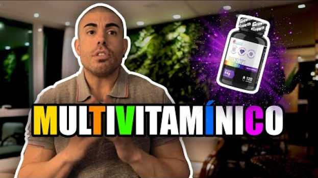 Video Tudo sobre multivitaminico em português