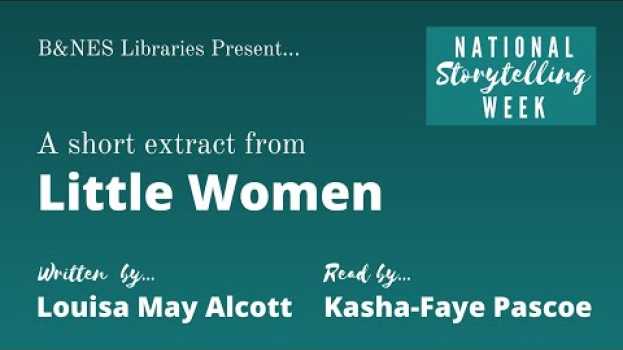 Video Storytelling Week: Little Women en français