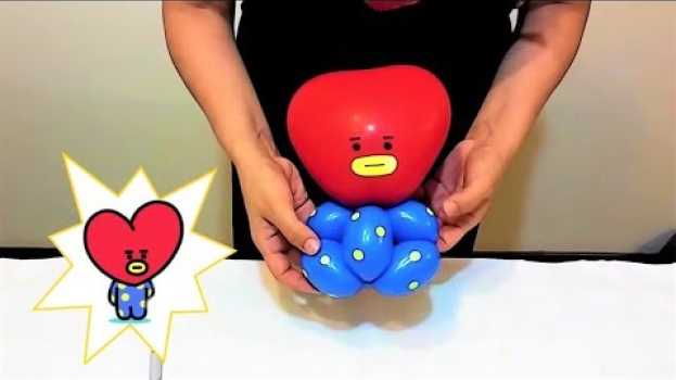 Video Como hacer a Tata de BT21 con globos - DIY - globoflexia su italiano