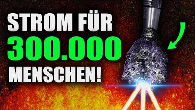 Video Neue Laser-Geothermiekraftwerke bald am Netz! Extreme Leistung aber gefährlich? in English