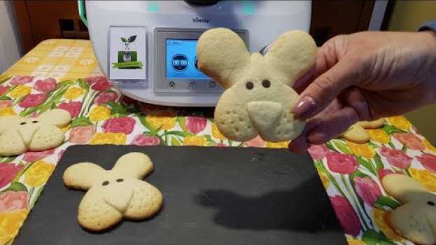 Видео Biscotti coniglietto per bimby TM6 TM5 TM31 на русском