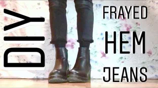 Video DIY - Come fare le frange ai jeans em português