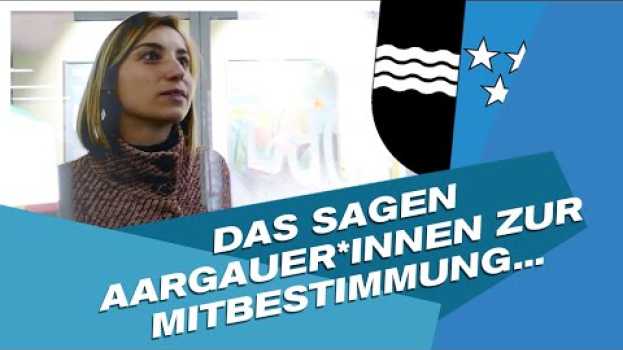 Video Kantonsvideo Aargau - Baden // Was ist mitbestimmung? su italiano