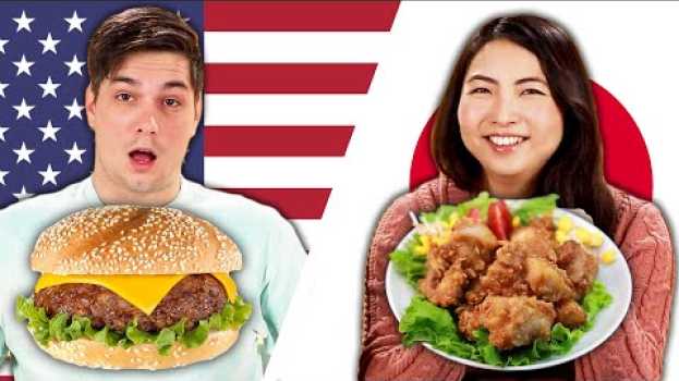 Видео American & Japanese People Swap School Lunches на русском