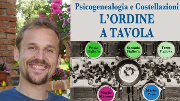Video Il secondo ordine dell'amore a tavola: costellazioni familiari em português