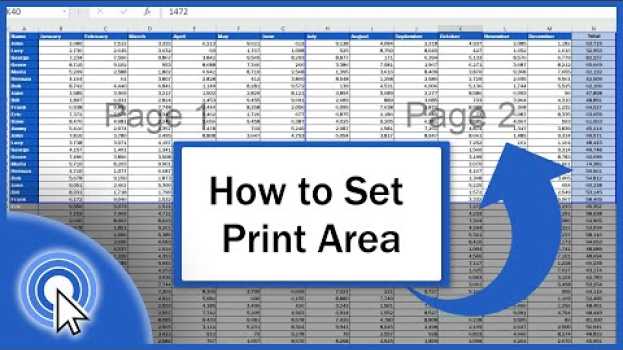 Video How to Set the Print Area in Excel (Step by Step) po polsku
