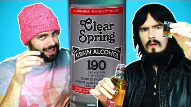 Video Irish People Try America's Strongest Alcohol (95%, 190 Proof) su italiano