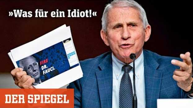 Video Anthony Fauci über US-Senator: »Was für ein Idiot, Herrgott noch mal!« | DER SPIEGEL em português