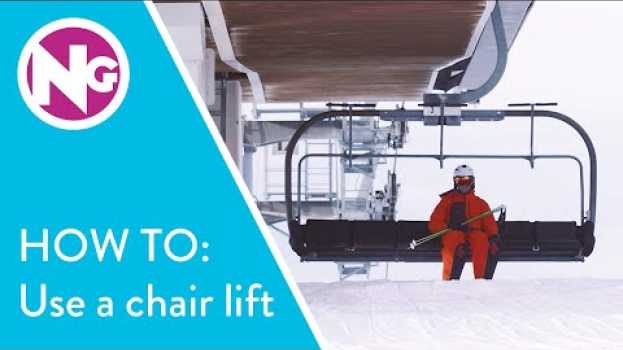 Video How To Get On and Off a Chair Lift in 5 Steps // Learn to Ski   türkçe