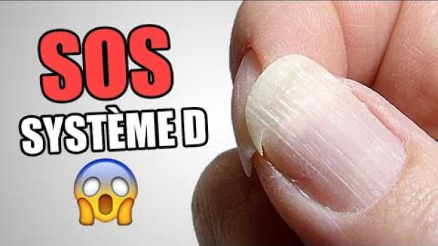 Video 1 MIN pour réparer ton ongle cassé ! 👍 em português