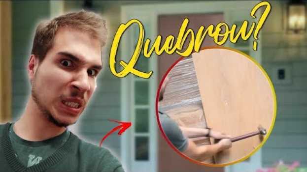 Video QUAL PORTA É MAIS SEGURA? PORTA SÓLIDA OU ENCABEÇADA (SARRAFEADA)? auf Deutsch