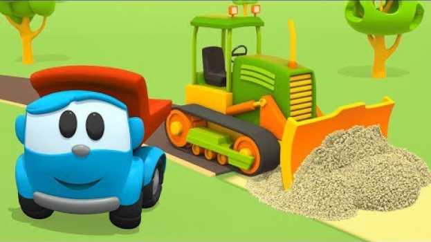 Video Leo il camion curioso e il caterpillar en français
