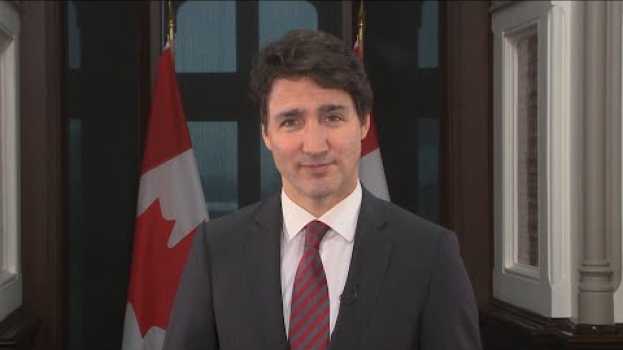 Video Le premier ministre Trudeau offre ses vœux à l’occasion du début d’Hanoukka po polsku