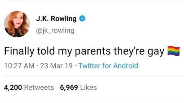 Video J.K Rowling just ruined Harry potter en français