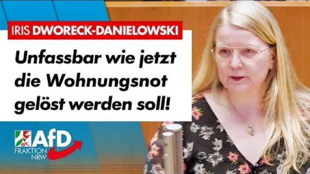 Video Unfassbar, wie jetzt die Wohnungsnot gelöst werden soll! – Iris Dworeck-Danielowski (AfD) su italiano