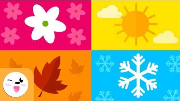 Video Les saisons de l'année pour les enfants - Printemps, Été, Automne et Hiver - Que sont les saisons ? su italiano
