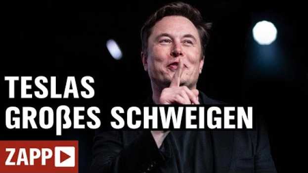 Video Tesla und Elon Musk: Keine Antwort auf kritische Fragen | ZAPP | NDR en español
