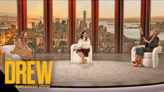 Video Drew Barrymore Reveals Which of Her Charlie's Angels Co-Stars Is in Studio Virtually en français