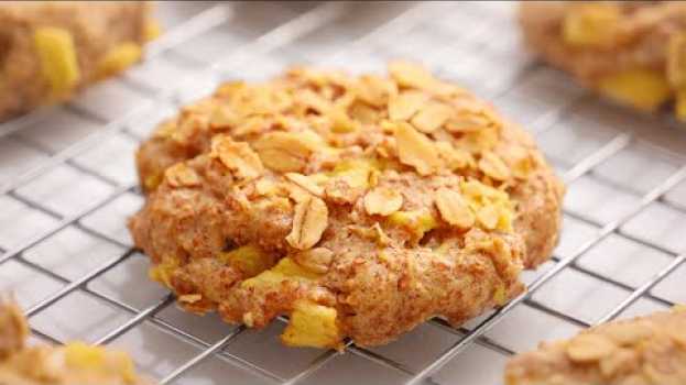 Video GALLETAS DE MANZANA con Avena y Canela | Muy Fáciles y Deliciosas! po polsku