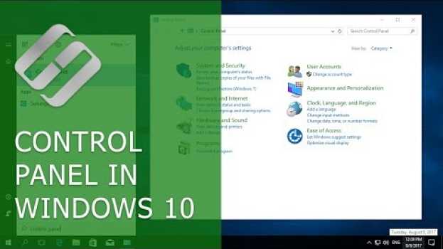 Video How to Open Control Panel in Windows 10 and Bring it Back to the Start Menu ?️?️?   türkçe